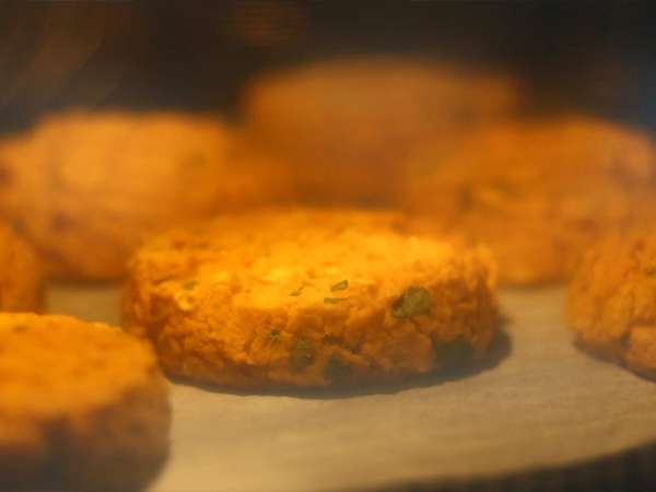 Κοραλλιογενείς φακές και καρότο galettes - Προετοιμασία βήμα 6