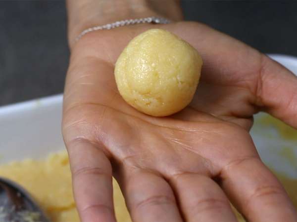 Καρύδα Brigadeiros - Προετοιμασία βήμα 3