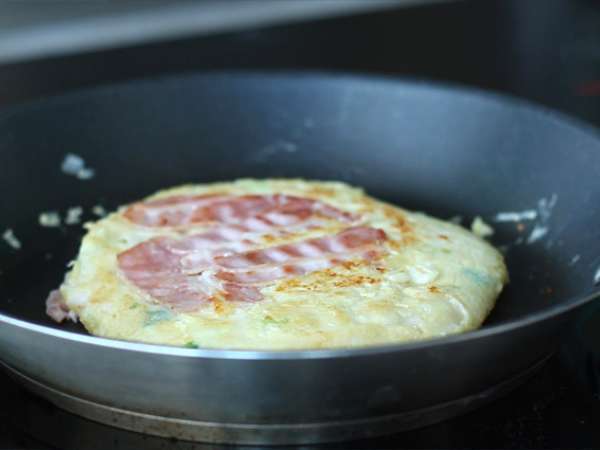 Okonomiyaki - ιαπωνική ομελέτα - Προετοιμασία βήμα 5