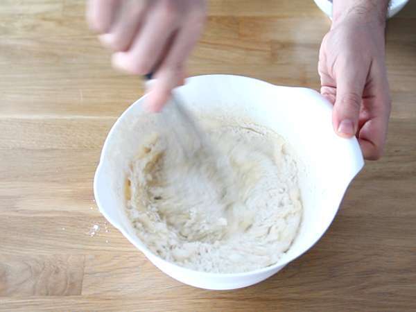 Εύκολη συνταγή για απλά, αφράτα madeleines - Προετοιμασία βήμα 1