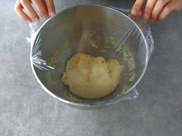 Brioche Butchy - Μπριός χωρίς βούτυρο - Προετοιμασία βήμα 3