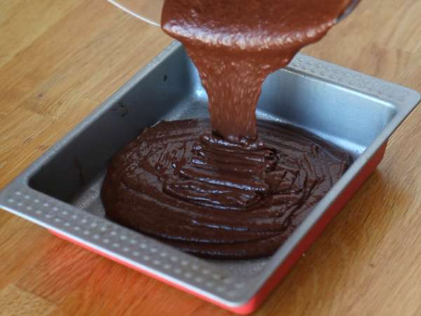 Brownie χωρίς βούτυρο - Προετοιμασία βήμα 4