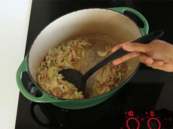 Coq au vin - Προετοιμασία βήμα 1
