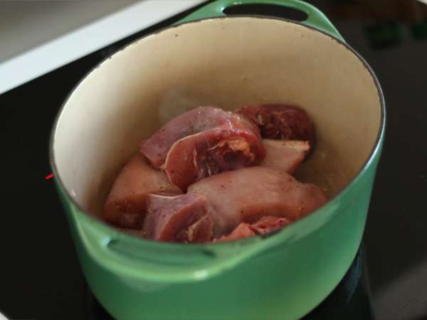 Coq au vin - Προετοιμασία βήμα 2