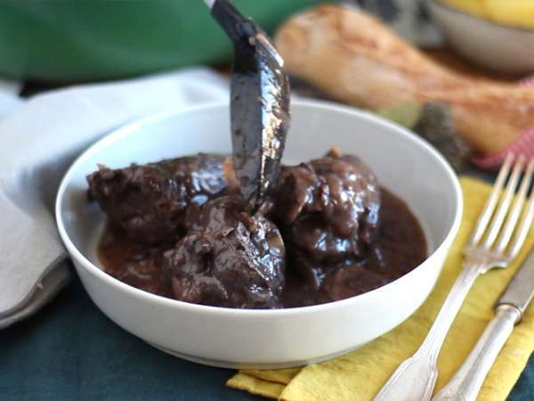 Coq au vin - Προετοιμασία βήμα 7