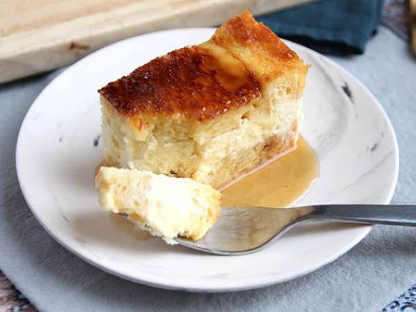 Τσίζκεϊκ και μπάρες cheesecake γαλλικού τοστ (French toast cheesecake bars) - Προετοιμασία βήμα 9