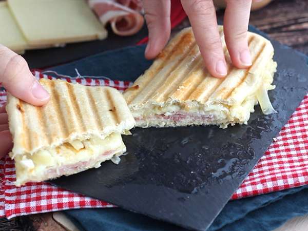 Raclette Panini - Προετοιμασία βήμα 6