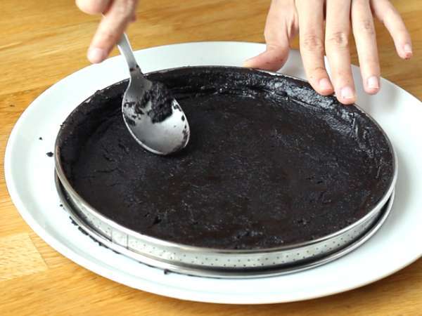 Τάρτα σοκολάτας και oreo - Προετοιμασία βήμα 2