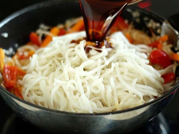 Pad thai με tofu - Προετοιμασία βήμα 7