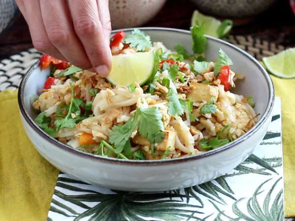 Pad thai με tofu - Προετοιμασία βήμα 8