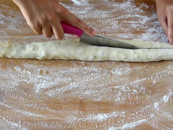 Μπριός σοκολάτας και φουντουκιού babka - Προετοιμασία βήμα 6