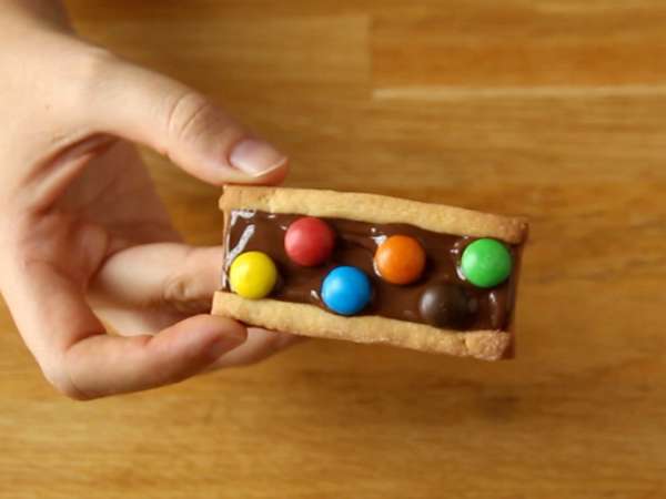 Μπισκότα με m&m's - Προετοιμασία βήμα 7