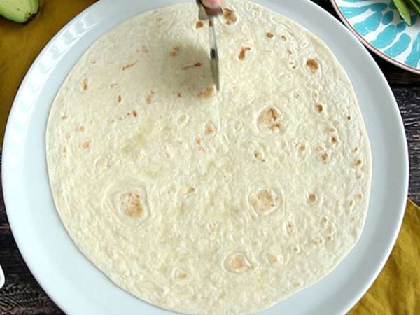 Φρυγανισμένο wrap σε στυλ δεκατιανού - Tortilla Wrap Hack - Προετοιμασία βήμα 1