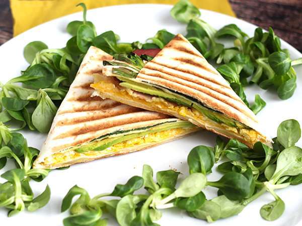 Φρυγανισμένο wrap σε στυλ δεκατιανού - Tortilla Wrap Hack - Προετοιμασία βήμα 7