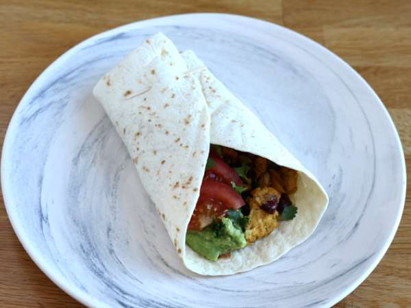 Χορτοφαγικές fajitas με πρωτεΐνη σόγιας - Προετοιμασία βήμα 5