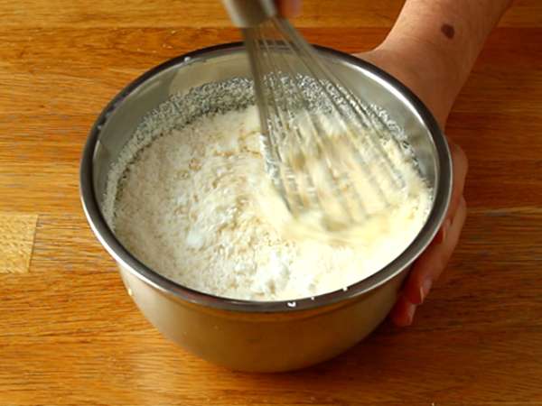 Τηγανίτα καρύδας στο Cookeo - Προετοιμασία βήμα 3