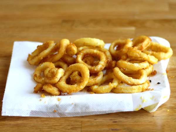 Calamares a la romana - παναρισμένα καλαμαράκια σε κουρκούτι - Προετοιμασία βήμα 4