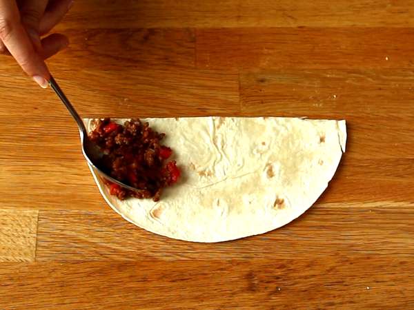 Tacos με κιμά samosa - Προετοιμασία βήμα 4