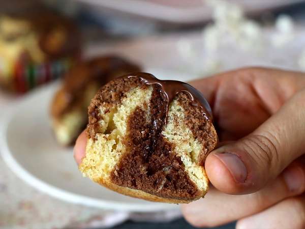 Μαρμάρινα μάφινς - Προετοιμασία βήμα 7