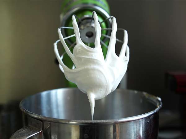 Vegan μαρέγκες με aquafaba - Προετοιμασία βήμα 1