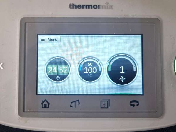 Σούπα λαχανικών με Thermomix - Προετοιμασία βήμα 4