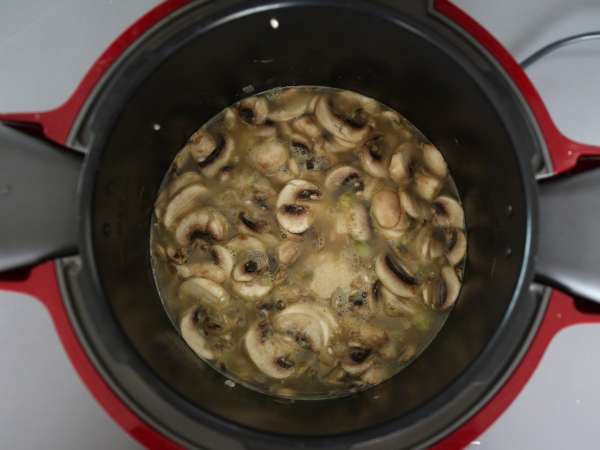 Ριζότο μανιταριών στο Cookeo - Προετοιμασία βήμα 5