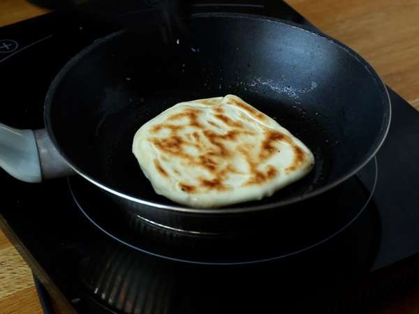 Express cheese naans - Προετοιμασία βήμα 4