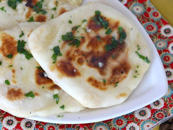 Express cheese naans - Προετοιμασία βήμα 5