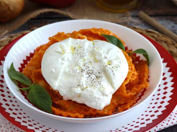 Πέστο Καλαβρίας με κρεμώδες τυρί burrata - Προετοιμασία βήμα 8