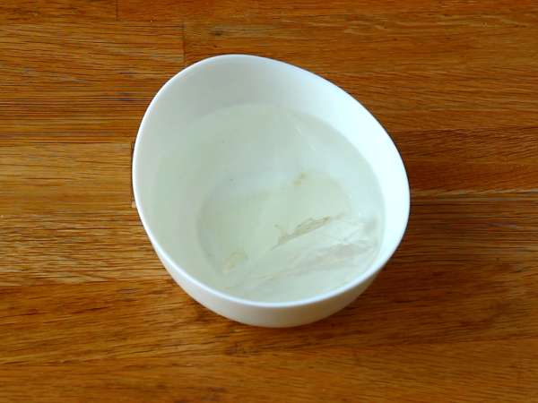 Panna cotta με coulis μούρων - Προετοιμασία βήμα 1