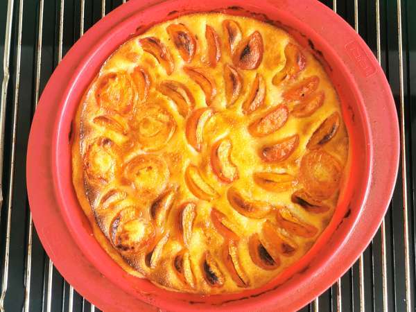 Εύκολο clafoutis βερίκοκο - Προετοιμασία βήμα 8