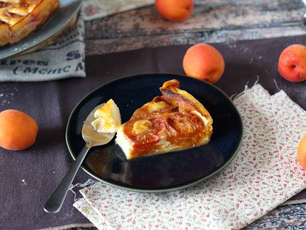 Εύκολο clafoutis βερίκοκο - Προετοιμασία βήμα 9