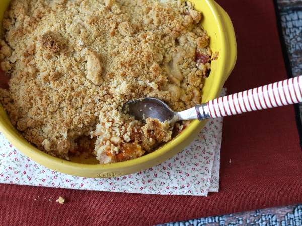 Apricot crumble - Προετοιμασία βήμα 6