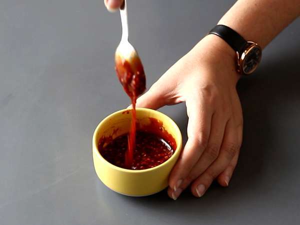 Πικάντικη κορεατική σάλτσα gochujang για Bibimbap - Προετοιμασία βήμα 2