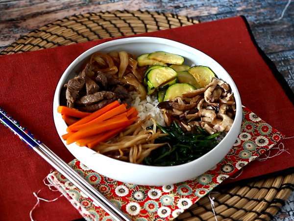 Bibimbap, το παραδοσιακό κορεατικό πιάτο - Προετοιμασία βήμα 11