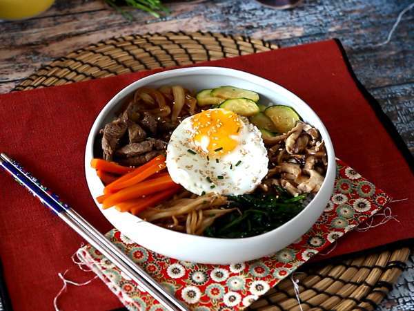 Bibimbap, το παραδοσιακό κορεατικό πιάτο - Προετοιμασία βήμα 12