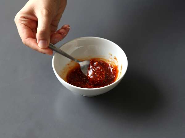 Κορεάτικος σολομός με σάλτσα gochujang έτοιμος σε 8 λεπτά - Προετοιμασία βήμα 2