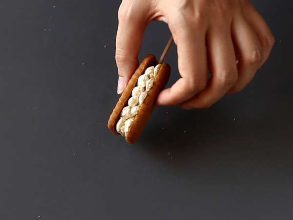 Παγωμένα σάντουιτς με speculoos - Προετοιμασία βήμα 5