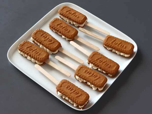 Παγωμένα σάντουιτς με speculoos - Προετοιμασία βήμα 6