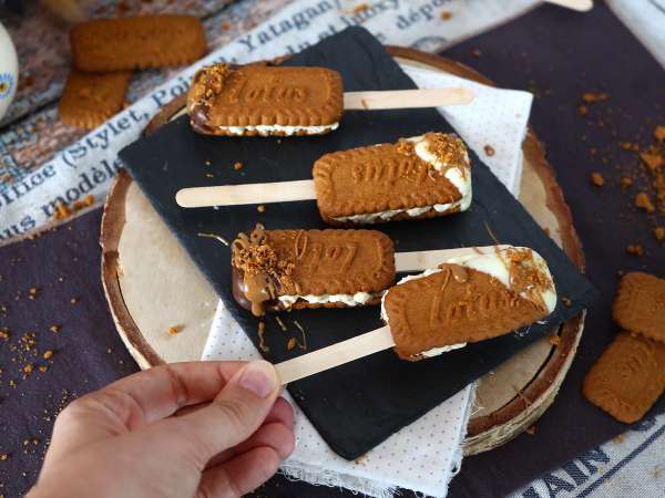 Παγωμένα σάντουιτς με speculoos - Προετοιμασία βήμα 10