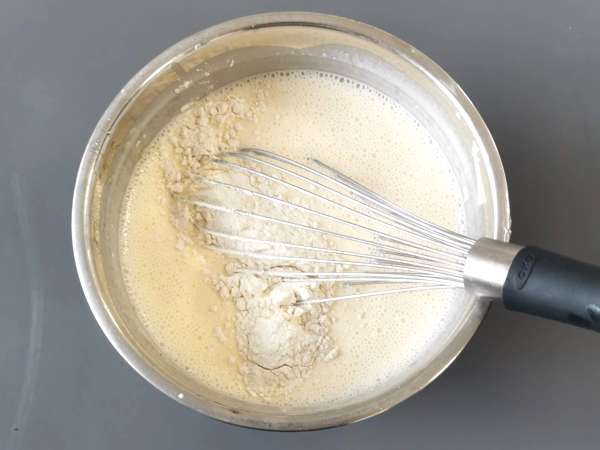 Βασκικό cheesecake - Προετοιμασία βήμα 3