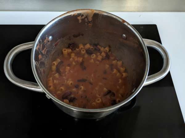 Pasta e fagioli, η γρήγορη και κρεμώδης συνταγή - Προετοιμασία βήμα 5