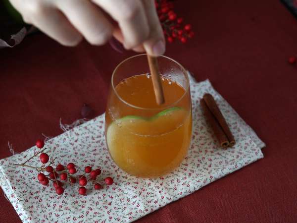 Pumpkin Spritz, το πικάντικο κοκτέιλ με σιρόπι κολοκύθας! - Προετοιμασία βήμα 4