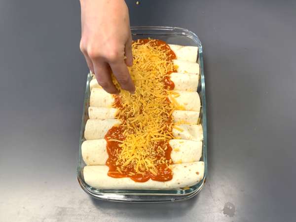 Χορτοφαγικά enchiladas - Προετοιμασία βήμα 4