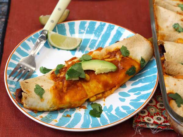 Χορτοφαγικά enchiladas - Προετοιμασία βήμα 5