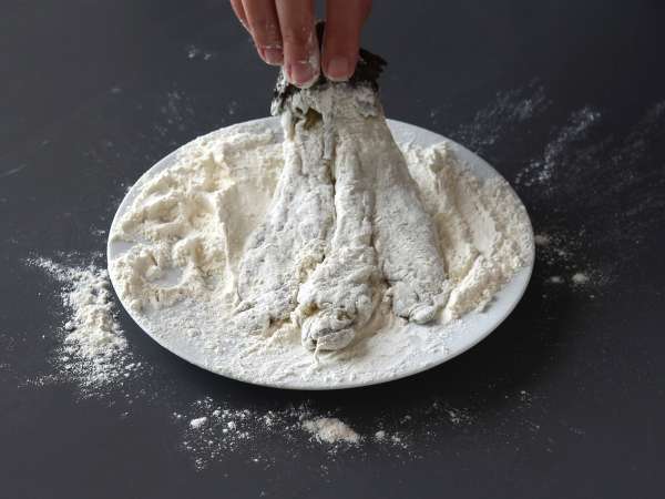 Μελιτζάνα παναρισμένη με φρυγανιά panko, ιαπωνικό κάρυ τύπου katsu, αλλά χορτοφαγικό - Προετοιμασία βήμα 5