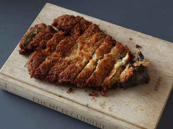 Μελιτζάνα παναρισμένη με φρυγανιά panko, ιαπωνικό κάρυ τύπου katsu, αλλά χορτοφαγικό - Προετοιμασία βήμα 15