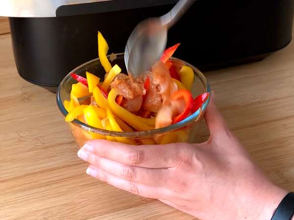 Fajitas στη φριτέζα αέρα: μια νόστιμη γέμιση σε χρόνο μηδέν! - Προετοιμασία βήμα 2