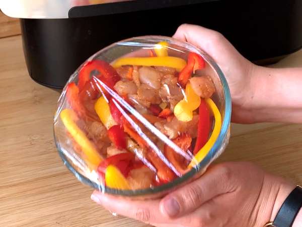 Fajitas στη φριτέζα αέρα: μια νόστιμη γέμιση σε χρόνο μηδέν! - Προετοιμασία βήμα 3