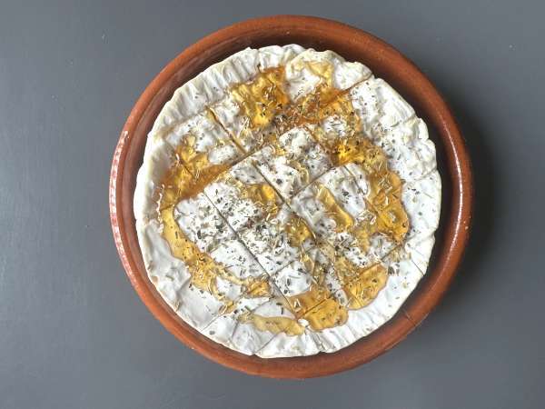 Ψητό τυρί Camembert με τη φριτέζα αέρος! - Προετοιμασία βήμα 3